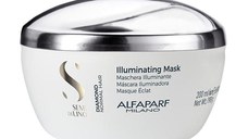 Masca de Stralucire pentru Par Normal - Alfaparf Milano Semi Di Lino Diamond Illuminating Mask, 200ml
