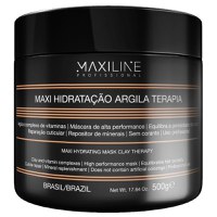 Masca Hidratanta cu Argila - Maxiline Profissional Maxi Hydrating Mask Clay Therapy, 500 g - 1