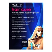 Masca pentru Ingrijirea Parului - Maxiline Profissional Hair Cure Conditioning Mask, 50 g - 1