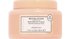 Masca pentru Parul Cret Restore My Curls - Revolution Haircare Curl 1+2 Restore Overnight Mask, 220 ml