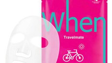 Masca Revitalizanta din Bioceluloza cu Musetel pentru Ten Uscat Travelmate When, 23 ml