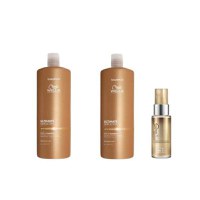 Oferta Black Friday 2025: 2 x Sampon Hidratant pentru Par Uscat si Lipsit de Stralucire - Wella Professionals Ultimate Smooth cu Efect Anti-electrizare, 1000 ml + Ulei Reconstructiv 30 ml - 1