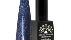 Oja semipermanenta Black Elite, Global Fashion, 8 ml, Albastru 056