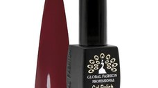 Oja semipermanenta Black Elite, Global Fashion 8 ml, Rosu bordo 314