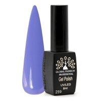 Oja semipermanenta Black Elite, Global Fashion 8 ml, Violet 259 - 1