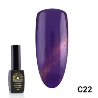 Oja semipermanenta, Global Fashion, Cat Eyes, 8ml, Violet 22 - 1