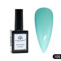 Oja semipermanentă Global Fashion, Gel polish&nbsp;Elite Glow 15&nbsp;ml,&nbsp;100 - 1
