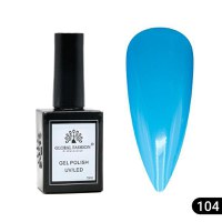 Oja semipermanentă Global Fashion, Gel polish&nbsp;Elite Glow 15&nbsp;ml,&nbsp;104 - 1