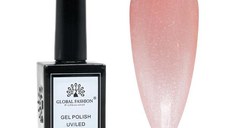 Oja semipermanentă Global Fashion, Gel polish Elite Glow 15 ml, 119