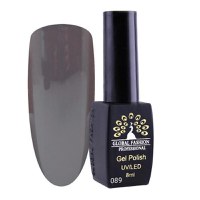 Oja semipermanenta Global Fashion London 8 ml Negru 89 - 1