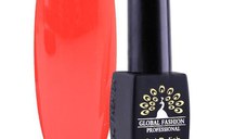 Oja semipermanenta, Global Fashion, London, 8 ml, Rosu 73