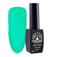 Oja semipermanenta, Global Fashion, London, 8 ml, Verde 54 - 1
