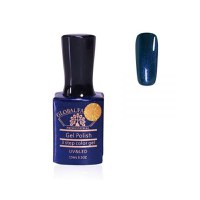 Oja semipermanenta, Global Fashion, Premium, 15 ml, Albastru 049 - 1