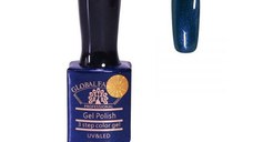 Oja semipermanenta, Global Fashion, Premium, 15 ml, Albastru 049