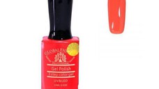 Oja semipermanenta, Global Fashion, Premium, 15 ml, Rosu 142