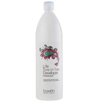 Oxidant Ton pe Ton - FarmaVita Life Cream Tone on Tone Developer Professional, 1000 ml - 1