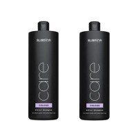 Pachet 2 x Sampon cu Reflexe Argintii pentru Neutralizarea Tonurilor Galbene - Subrina Professional Care Colour Silver Shampoo for Blond, Grey and Bleached Hair, 1000 ml - 1