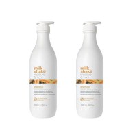 Pachet 2 x Sampon Hidratant pentru Par Uscat - Milk Shake Moisture &amp; More Shampoo, 1000 ml - 1