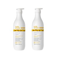 Pachet 2 x Sampon pentru Ingrijirea Parului Vopsit - Milk Shake Colour Care Colour Maintainer Shampoo, 1000 ml - 1