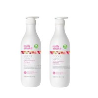 Pachet 2 x Sampon pentru Par Vopsit - Milk Shake Colur Care Colour Maintainer Shampoo with Flower Fragrance, 1000 ml - 1