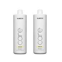 Pachet 2 x Sampon Reparator pentru Par Deteriorat - Subrina Professional Care Repair Shampoo, 1000 ml - 1