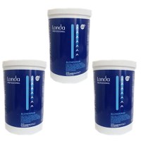 Pachet 3 x Pudra Decoloranta - Londa Professional Blondoran Dust-Free Lightening Powder, 500g - 1