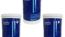 Pachet 3 x Pudra Decoloranta - Londa Professional Blondoran Dust-Free Lightening Powder, 500g