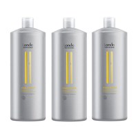 Pachet 3 x Sampon Reparator - Londa Professional Visible Repair Shampoo 1000 ml - 1