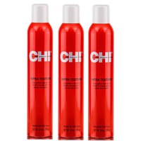 Pachet 3 x Spray pentru Stralucire cu Fixare - CHI Farouk Infra Texture Hair Spray 284 g - 1