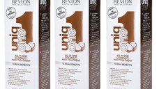 Pachet 3 x Tratament cu Nuca de Cocos - Revlon Professional Uniq One All In One Coconut Treatment 150 ml