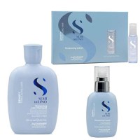 Pachet Densificator - Alfaparf Milano Semi di Lino Density Thickening: Sampon 250 ml, Crema 125 ml, Lotiune 6 x 13 ml - 1