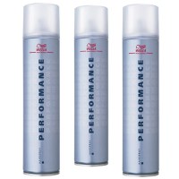 Pachet Fixativ cu Fixare Medie - Wella Professionals Performance Strong Hold Hairspray 500 ml ( 2 + 1 ) - 1