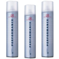 Pachet Fixativ cu Fixare Puternica - Wella Professionals Performance Extra Strong Hold Hairspray 500 ml ( 2 + 1 ) - 1