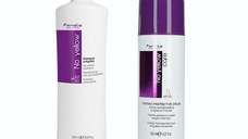 Pachet Impotriva Tonurilor de Galben - Fanola No Yellow: Sampon, 1000 ml + Crema Termo-Protectoare, 150 ml