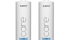 Pachet Micelar pentru Par Fin - Subrina Professional Care Pure Micellar: Sampon 1000 ml, Balsam 1000 ml