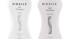 Pachet Nutritiv - Biosilk Farouk Silk Therapy: Sampon 1006 ml, Balsam 1006 ml
