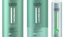 Pachet pentru Ingrijire Naturala si Styling Londa Professional - Sampon 1000ml, Balsam 1000ml, Spray Fixativ 500ml