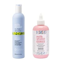 Pachet pentru Par Neted, Matasos si Stralucitor - Milk Shake No Frizz &amp; Insta.Lotion: Sampon  300 ml + Masca Lichida Instant, 250 ml - 1