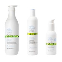 Pachet pentru Par Neted si Control Anti-Frizz - Milk Shake No Frizz Allowed: Sampon, 1000 ml + Balsam, 300 ml + Serum, 100 ml - 1
