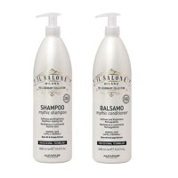 Pachet pentru Par Normal - Il Salone Milano Professional Mythic: Sampon 1000 ml, Balsam 1000 ml - 1