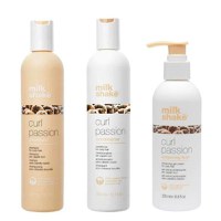 Pachet pentru Par Ondulat si Cret - Milk Shake Curl Passion: Sampon, 300 ml + Balsam, 300 ml + Fluid, 200 ml - 1