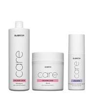 Pachet pentru Protectia Culorii - Subrina Professional Care Colour Lock: Sampon 1000 ml, Masca 500 ml, Spray Balsam 150 ml - 1