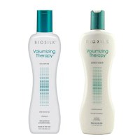 Pachet pentru Volum - Biosilk Farouk Volumizing Therapy: Sampon 355 ml, Balsam 355 ml - 1