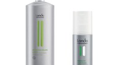 Pachet pentru Volum - Londa Professional: Sampon 1000 ml, Lotiune cu Protectie Termica 150 ml