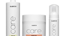 Pachet Reparator pentru Par Deteriorat - Subrina Care Repair & Keratin: Sampon Repair 1000 ml, Masca Keratin 500 ml, Tratament Keratin 150 ml