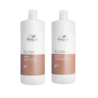 Pachet Reparator - Wella Professionals Fusion Intense Repair: Sampon 1000 ml + Balsam 1000 ml - 1