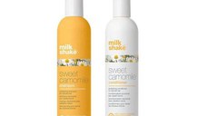 Pachet Revitalizant pentru Par Blond - Milk Shake: Sampon Sweet Camomile Shampoo, 300 ml + Balsam Sweet Camomile, 300 ml