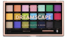 Paleta Farduri, 21 Nuante si 1 Pensula - Profusion Cosmetics Dreamscape, 245 g