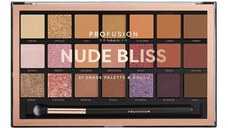 Paleta Farduri, 21 Nuante si 1 Pensula - Profusion Cosmetics Nude Bliss, 245 g