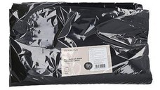 Pelerine pentru Tuns Netesute Lungi Negre - Lussoni Cutting Long Cape Fiber Black 25buc